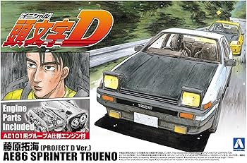 【今月限り】ミニッツレーサー　イニシャルD　藤原拓　AE86　TRUENO ☆超希少 京商 頭文字D 藤原拓海 AE86 他 R/C モデル カタログ
